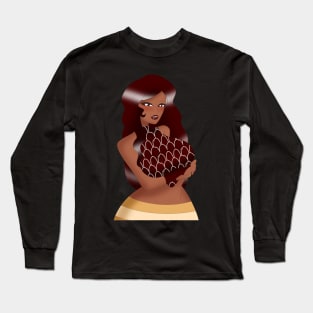 Tonya Kreme Long Sleeve T-Shirt